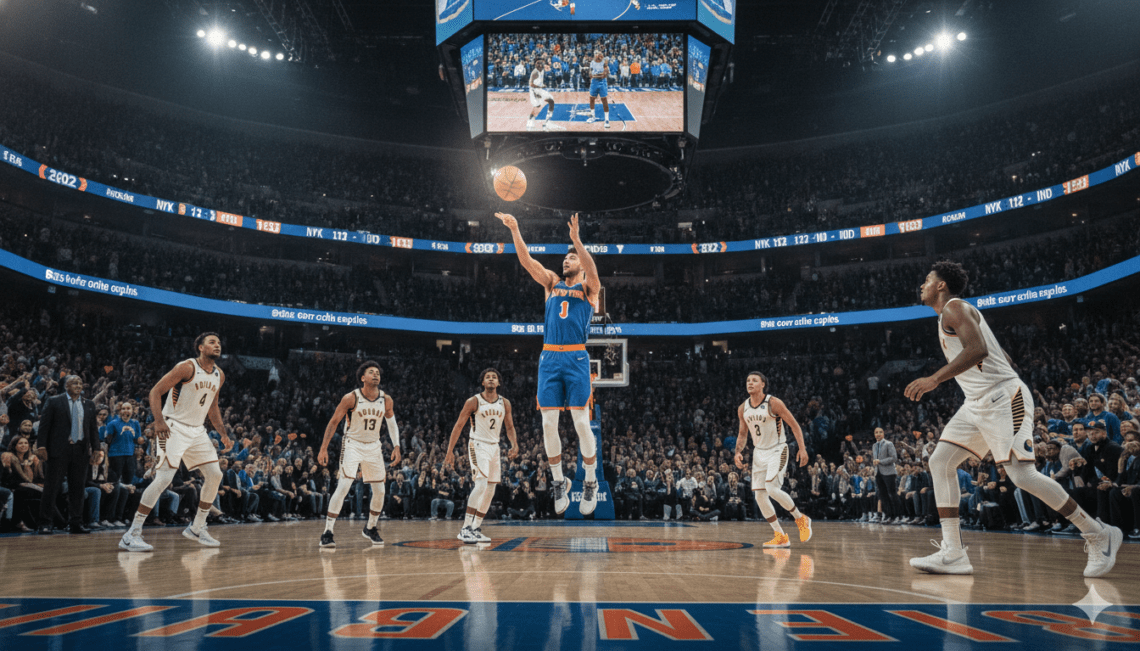 Knicks vs Pacers Match Player Stats