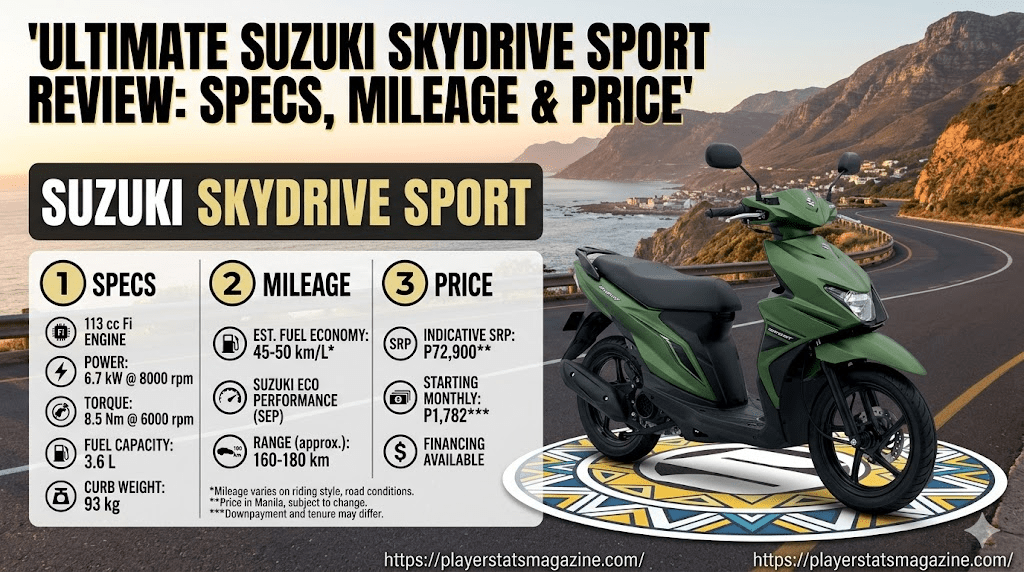 Suzuki Skydrive Sport