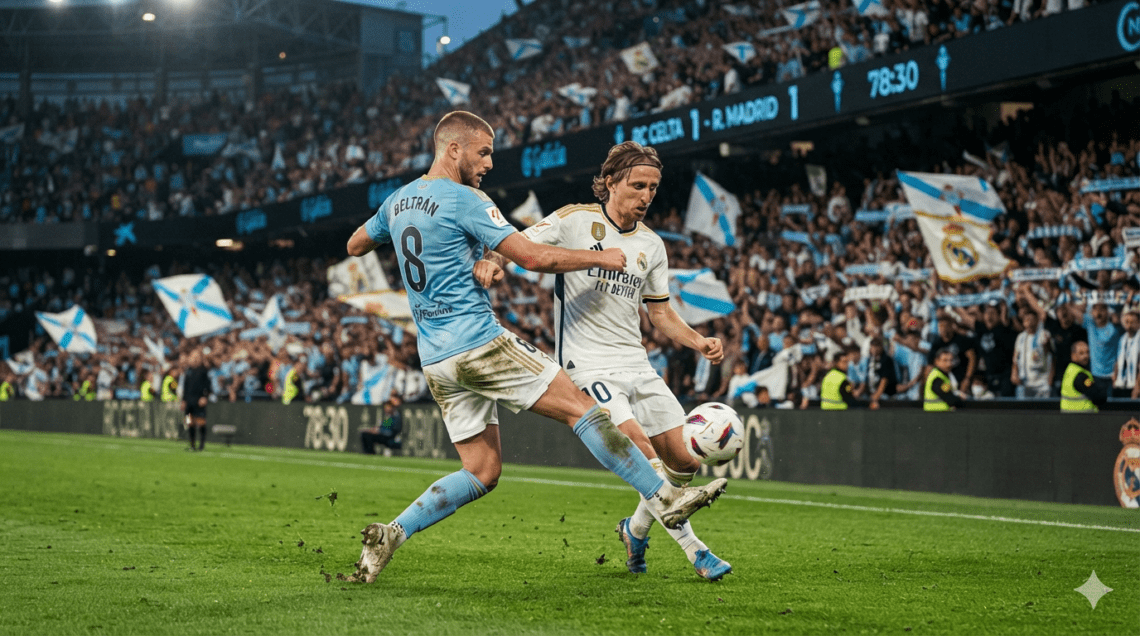 Celta de Vigo x Real Madrid