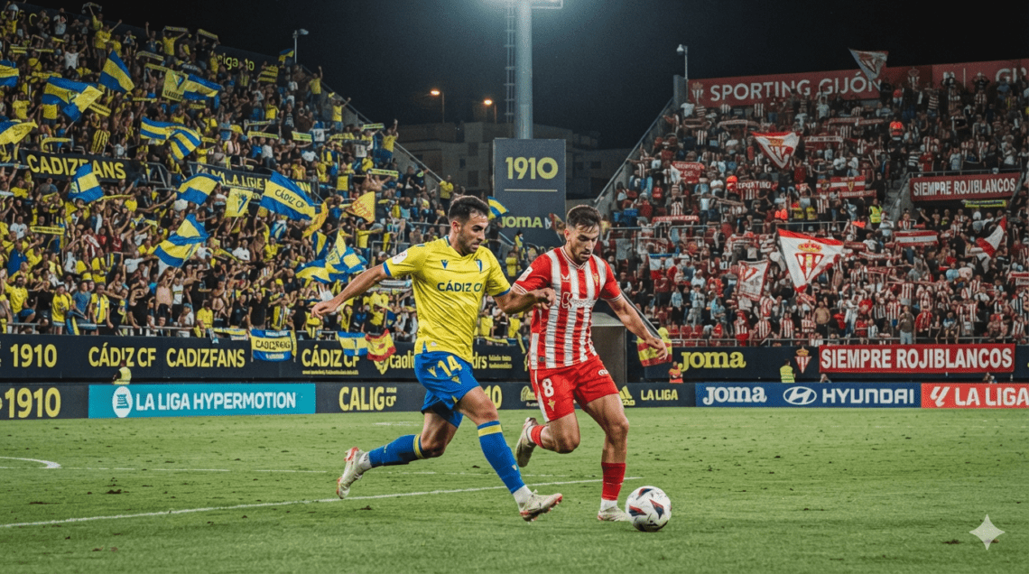 Cádiz vs Sporting Gijón