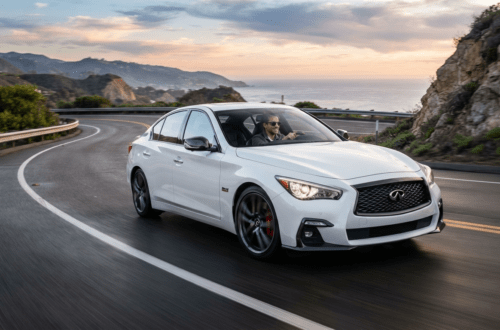 Infiniti Q50 Red Sport